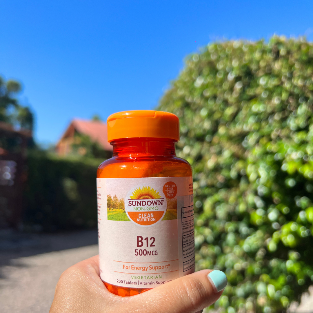SUNDOWN NATURALS B12 200 Caps VEGANOS - Imagen 3