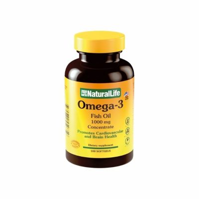 NATURAL LIFE Omega 3 Fish Oil 1000 mg 100 caps