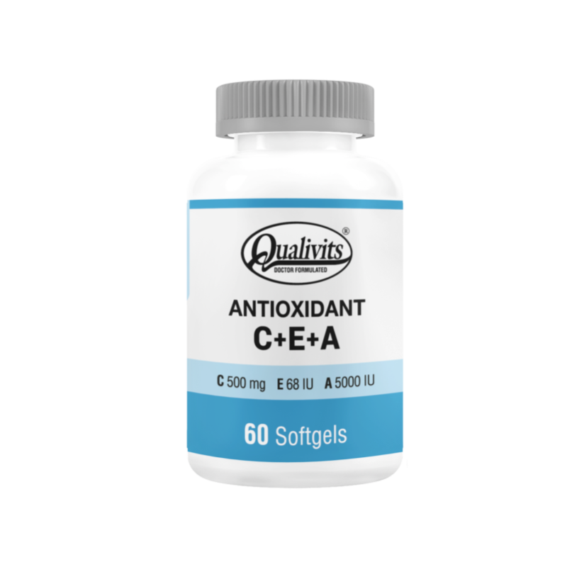 ANTIOXIDANT C+E+A - 60 Capsulas. Qualivits - Imagen 2
