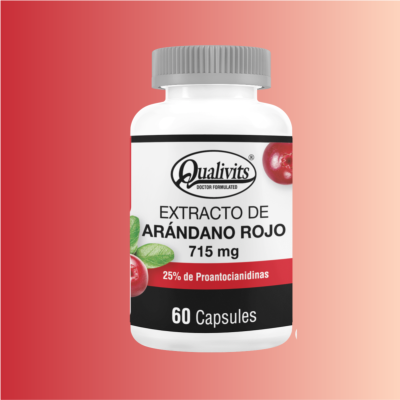 EXTRACTO DE ARÁNDANO ROJO- 60 caps. Qualivits