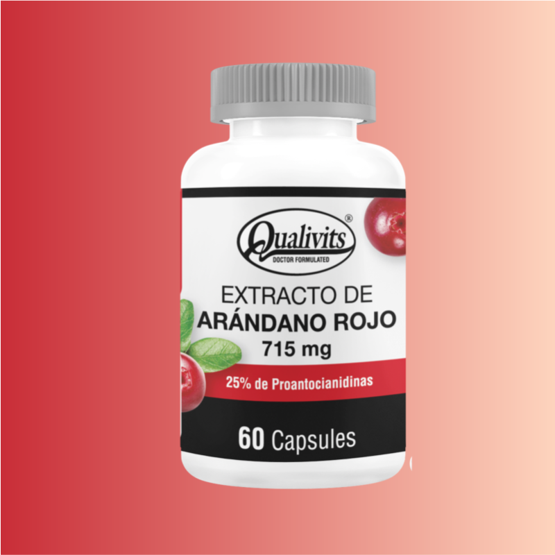 EXTRACTO DE ARÁNDANO ROJO- 60 caps. Qualivits