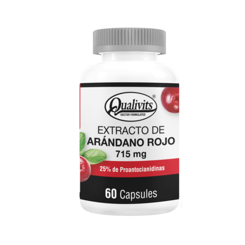 EXTRACTO DE ARÁNDANO ROJO- 60 caps. Qualivits - Imagen 2